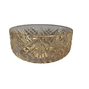 Coupe en cristal taillé travail français - Coppa in cristallo tagliato alla francese