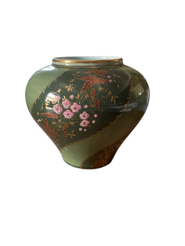 Vaso in porcellana Longchamp, Francia - Vase en porcelaine de Longchamp, France