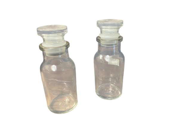 Flacons d'apothicaire en verre - Bottiglie di vetro per farmacia