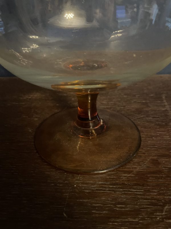 Coupe en verre orange travail italien années 60 - Tazza in vetro arancione, lavorazione italiana, anni '60 – Image 2