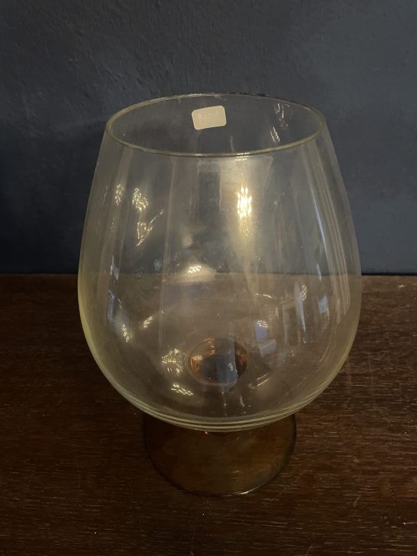 Coupe en verre orange travail italien années 60 - Tazza in vetro arancione, lavorazione italiana, anni '60 – Image 3