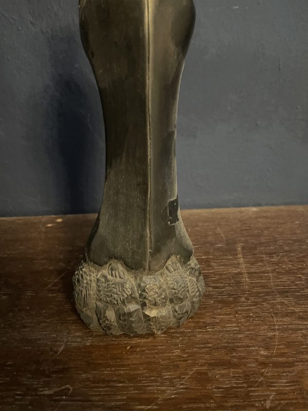 Statuette de Vierge en ébène travail africain-Statuetta della Vergine in ebano, opera africana – Image 3