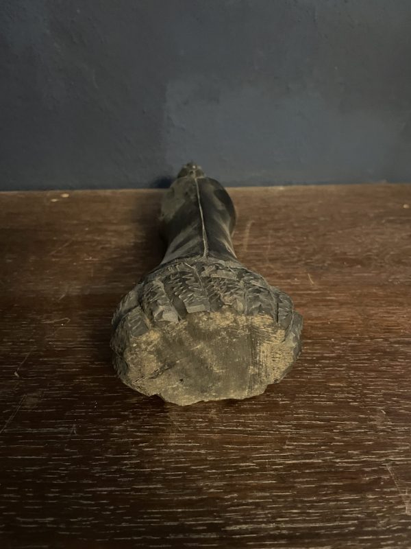 Statuette de Vierge en ébène travail africain-Statuetta della Vergine in ebano, opera africana – Image 8
