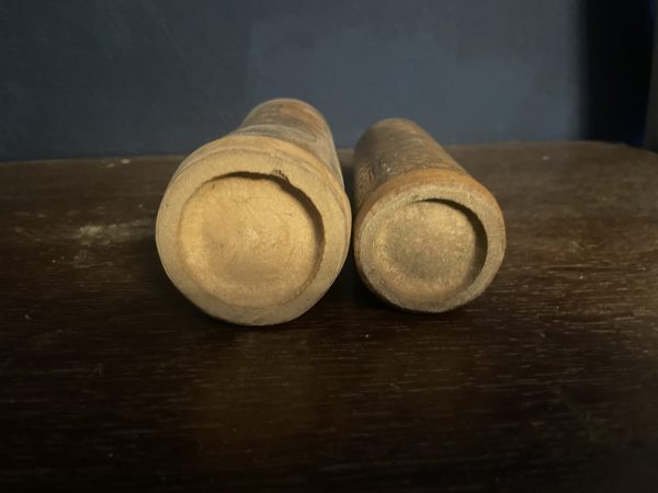 Bambous gravés travail kanak 19ème siècle-Bambù incisi, opera Kanak, XIX secolo – Image 2