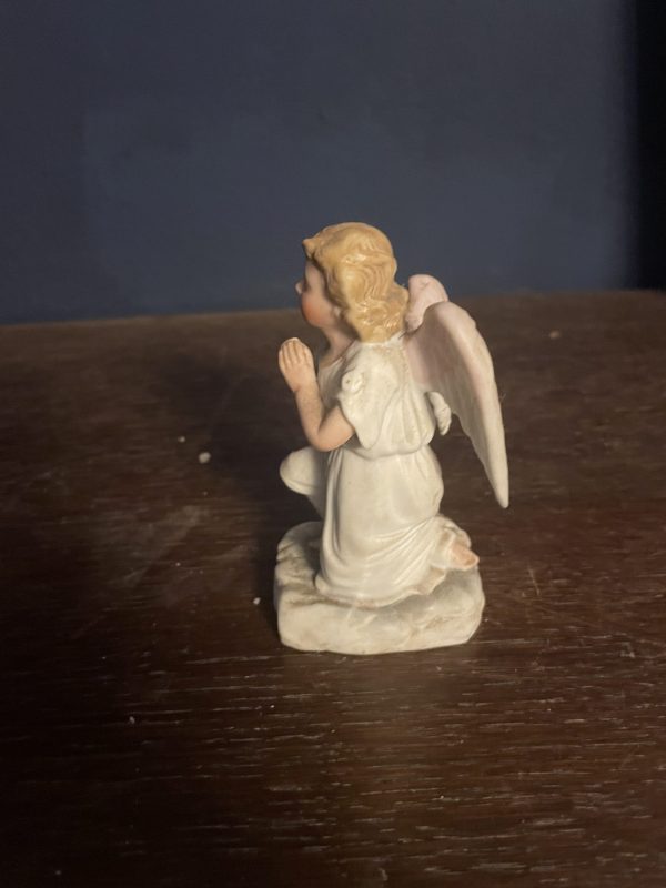 Statuette d'ange en biscuit-Statuetta di angelo in biscuit – Image 5