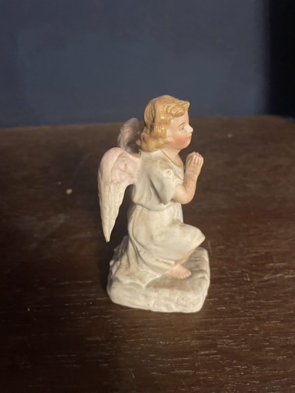 Statuette d'ange en biscuit-Statuetta di angelo in biscuit – Image 3