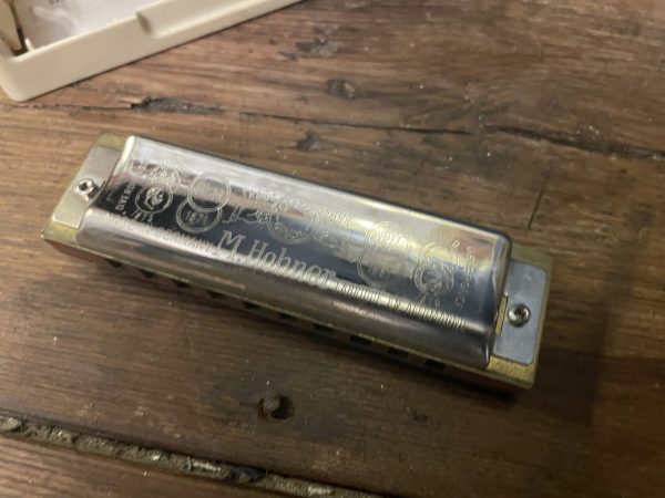 Hohner 1896BL de l'harmonica marine band, clé de D - Armonica a bocca Hohner 1896BL Marine Band, tonalità di Re – Image 4