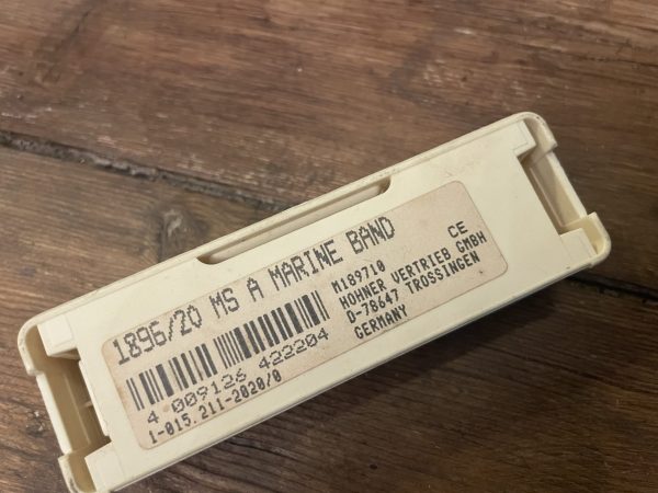 Hohner 1896BL de l'harmonica marine band, clé de D - Armonica a bocca Hohner 1896BL Marine Band, tonalità di Re – Image 6