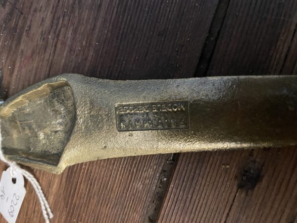 Coupe papier en bronze avec profil d'homme fait main - Tagliacarte in bronzo fatto a mano con profilo maschile – Image 6