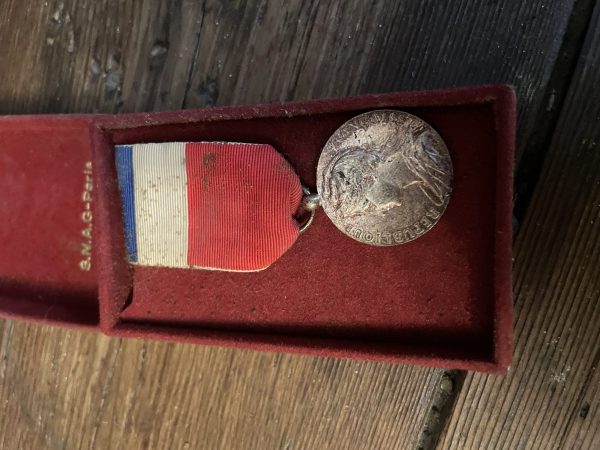 Médaille d'argent du travail - France - 1986-Medaglia d'argento al lavoro - Francia - 1986 – Image 3
