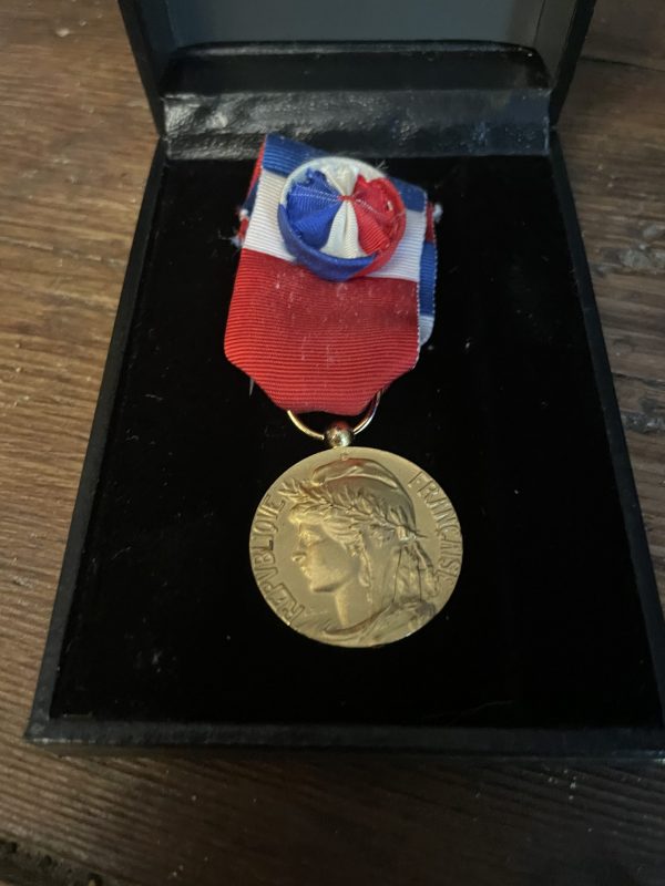 Médaille d'or du travail Société Générale 1992-Medaglia d'oro al lavoro, Société Générale 1992 – Image 3
