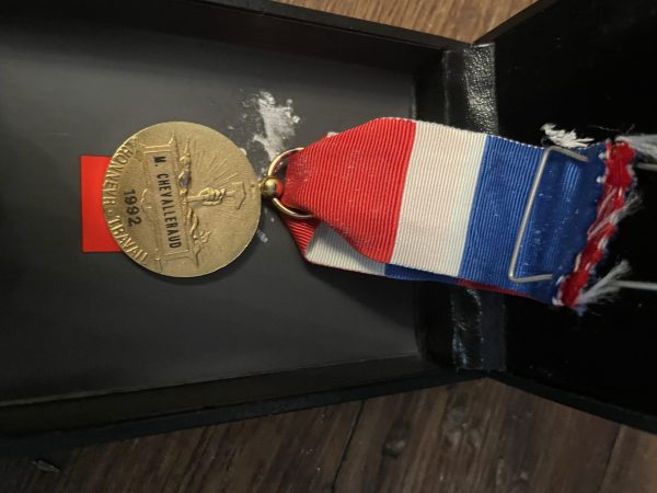 Médaille d'or du travail Société Générale 1992-Medaglia d'oro al lavoro, Société Générale 1992 – Image 4