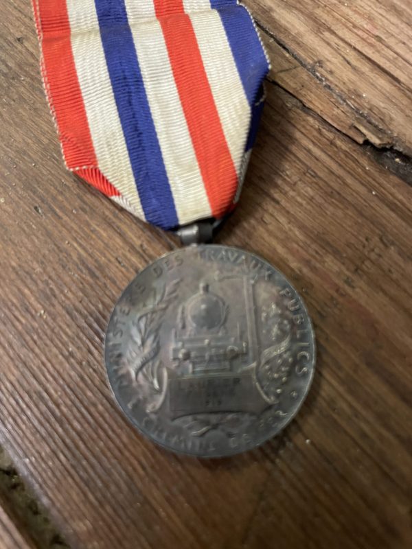 Médaille d'honneur des chemins de fer - France - 1919-Medaglia d'onore ferroviaria - Francia - 1919 – Image 5