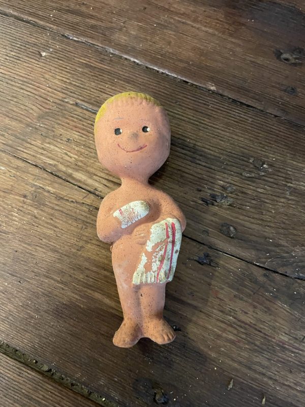 Figurine publicitaire Eau de Cologne Mont Saint Michel 1961 (latex) - Figura pubblicitaria di Mont Saint Michel a Colonia, 1961 (lattice) – Image 7