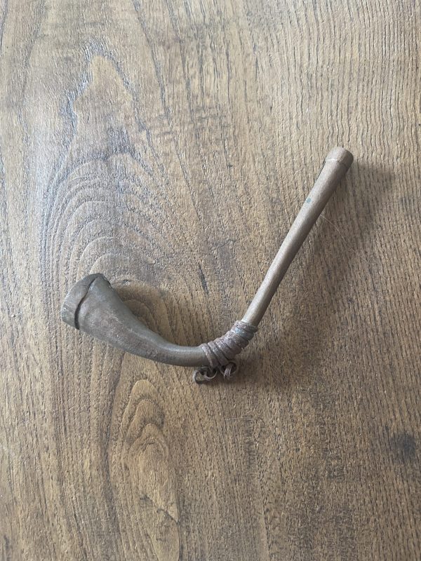 Pipe en laiton travail de Birmanie-Pipa in ottone provenienti dalla Birmania – Image 2