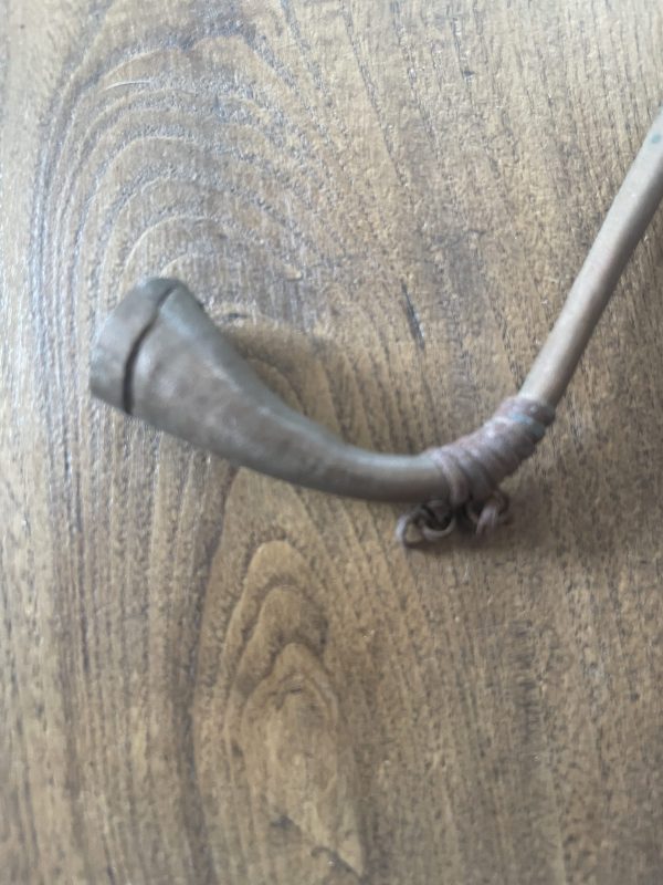 Pipe en laiton travail de Birmanie-Pipa in ottone provenienti dalla Birmania – Image 3