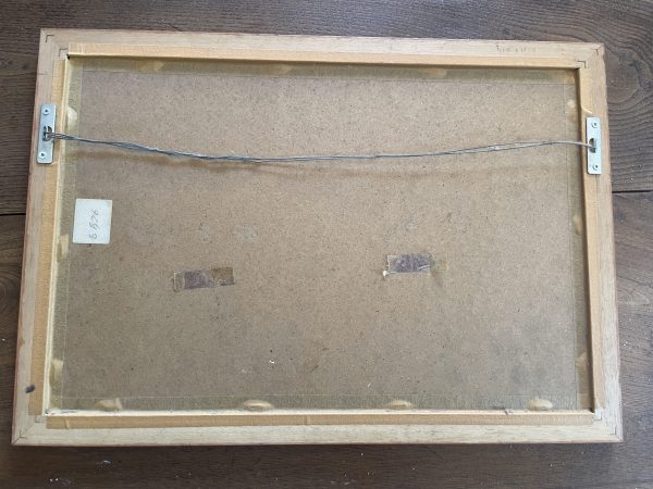 Riproduzione incorniciata di una sezione di edificio, opera di un architetto-Reproduction encadrée Coupe de batiment travail d'architecte – Image 8