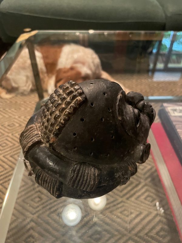 Maschera africana in terracotta del Camerun-Masque africain en terre cuite Cameroun – Image 6