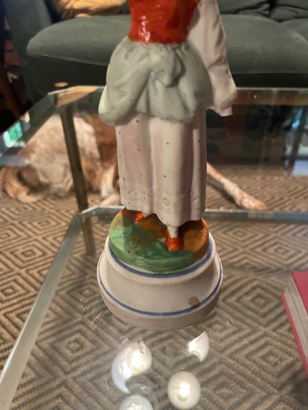 Figurina di biscotto - portatore d'acqua-Figurine en biscuit-porteuse d'eau – Image 4