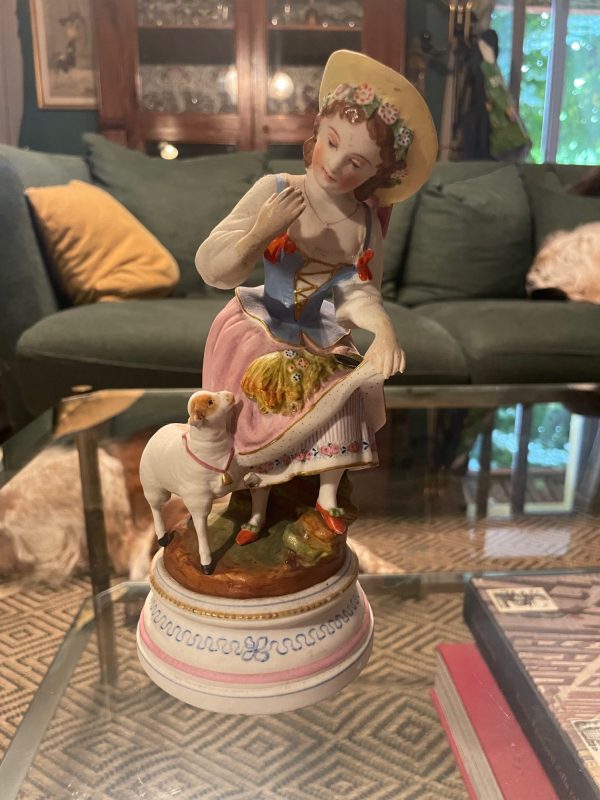 Statuina in porcellana di Andenne, Belgio-Figurine en porcelaine d'Andenne-Belgique – Image 8