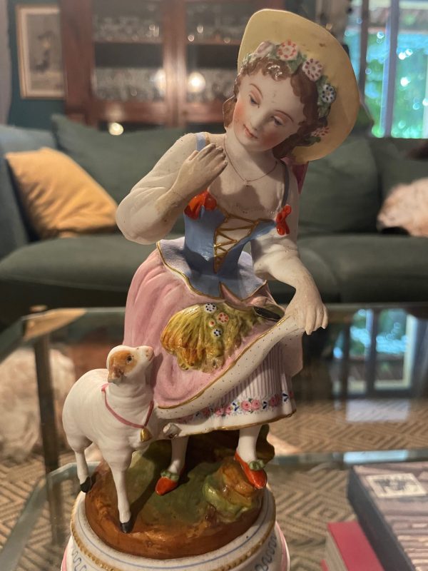 Statuina in porcellana di Andenne, Belgio-Figurine en porcelaine d'Andenne-Belgique – Image 2