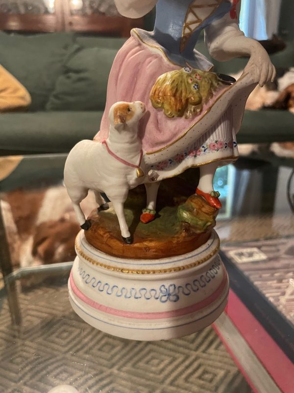 Statuina in porcellana di Andenne, Belgio-Figurine en porcelaine d'Andenne-Belgique – Image 3