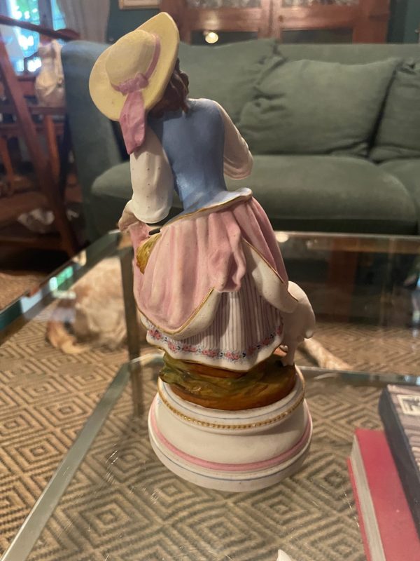 Statuina in porcellana di Andenne, Belgio-Figurine en porcelaine d'Andenne-Belgique – Image 5