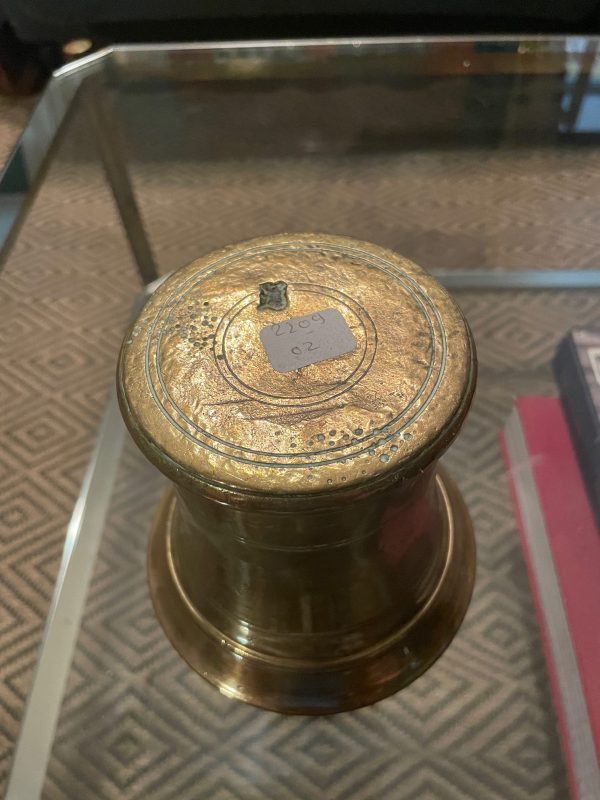 Altare da farmacia in bronzo dorato - Autel d'apothicaire en bronze doré – Image 4