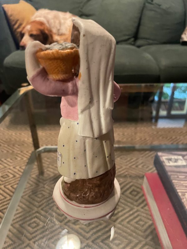 Figurina di biscotto - Lavandaia-Figurine en biscuit-Lavandière – Image 6