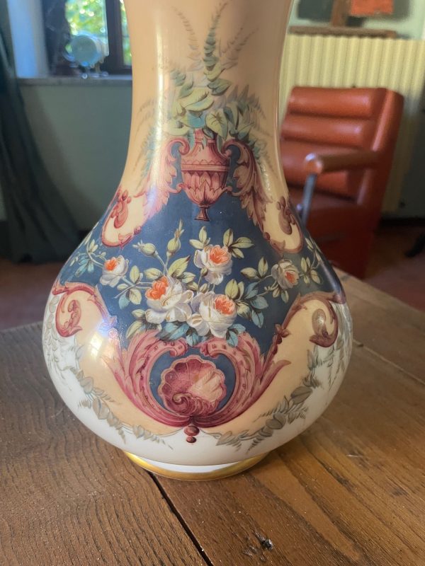 Vaso in cristallo opalino - Francia - Napoleone III - Vase en opaline de cristal - France - Napoléon III – Image 9