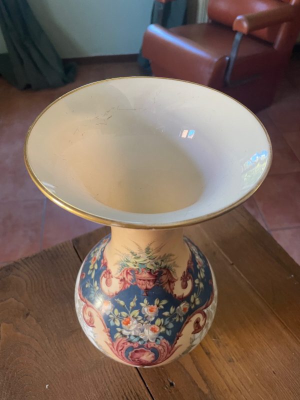 Vaso in cristallo opalino - Francia - Napoleone III - Vase en opaline de cristal - France - Napoléon III – Image 2