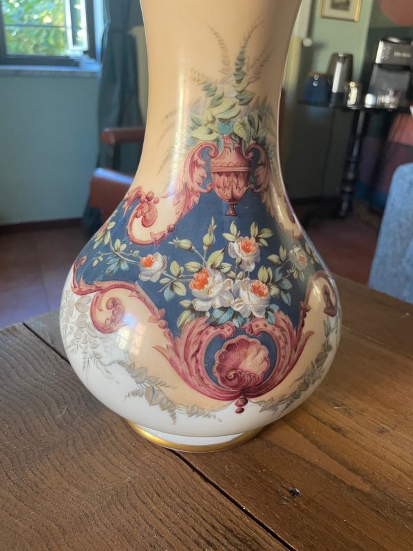 Vaso in cristallo opalino - Francia - Napoleone III - Vase en opaline de cristal - France - Napoléon III – Image 4