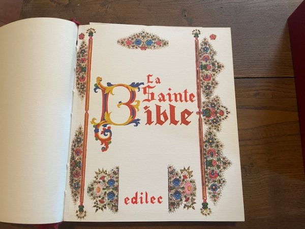 La Sainte Bible - Éditeur ‏ : ‎ Edilec (1 janvier 1979) – Image 2