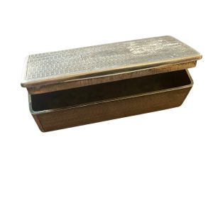 Tabacchiera in argento massiccio del XIX secolo-Tabatière en argent massif 19ème siècle