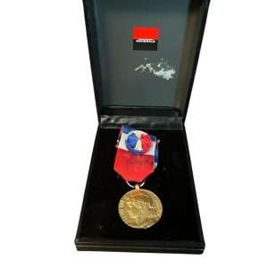 Médaille d'or du travail Société Générale 1992-Medaglia d'oro al lavoro, Société Générale 1992