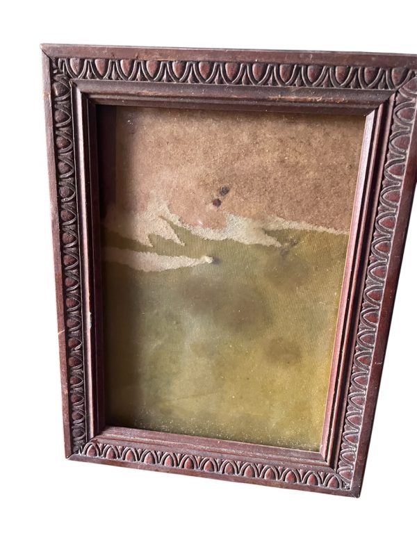 Cornice portafoto in legno anni '20 - Francia-Cadre photo en bois années 1920-France