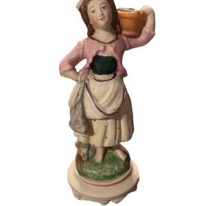 Figurina di biscotto - Lavandaia-Figurine en biscuit-Lavandière