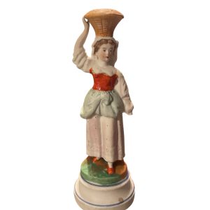 Figurina di biscotto - portatore d'acqua-Figurine en biscuit-porteuse d'eau