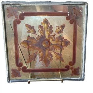 Vetrate e vetrate a piombo - anni 1880-1920-Vitrail en verre et plomb- années 1880-1920