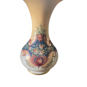 Vaso in cristallo opalino - Francia - Napoleone III - Vase en opaline de cristal - France - Napoléon III