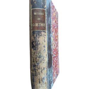 Oeuvres de Goethe. Werther Hermann et Dorothée Faust. Mignon Poesies