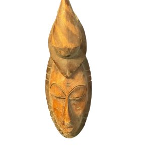 Masque africain du Sénégal en bois de teck-Maschera africana del Senegal in legno di teak